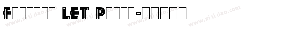 Follies LET Plain字体转换